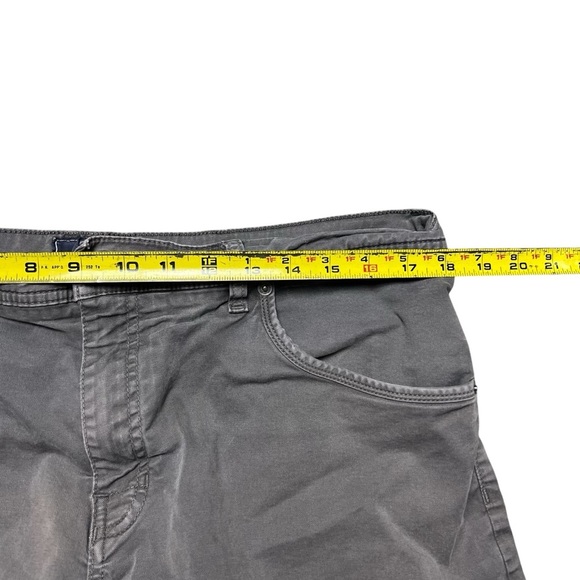 North Face Shorts Mens 36 Pockets Button Lightweight Outdoors Gray Chino - Picture 5 of 5